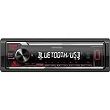 KENWOOD KMM-BT209 Single Din Digitaler Media-Receiver mit Bluetooth und Digitalradio