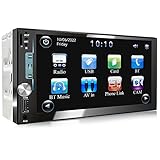 XOMAX XM-2V784D Autoradio mit DAB+, Mirrorlink für Android, Bluetooth Freisprecheinrichtung, 7 Zoll...