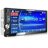 XOMAX XM-2V783 Autoradio mit Mirrorlink für Android, Bluetooth Freisprecheinrichtung, 7 Zoll / 18cm...