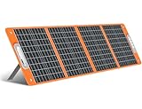 Solarpanel Faltbar 100W 18V Solarmodul, Flexibel Solar Panel Camping Tragbares Monokristalline...