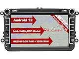 M.I.C. AV8V7-lite Android 12 Autoradio mit navi Ersatz für VW Golf t5 touran Passat RNS RCD Skoda...