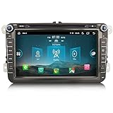 GONFEN 8 Zoll 8-Kern Android 13 Autoradio GPS Navi für VW Golf 5/6 Caddy Polo Passat Touran Tiguan...