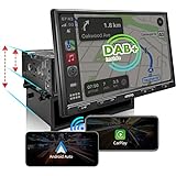 ATOTO F7XE 10 Zoll Eingebaut DAB+ Doppel-DIN & Single-DIN Adaptive Autoradio Bluetooth, Wireless...